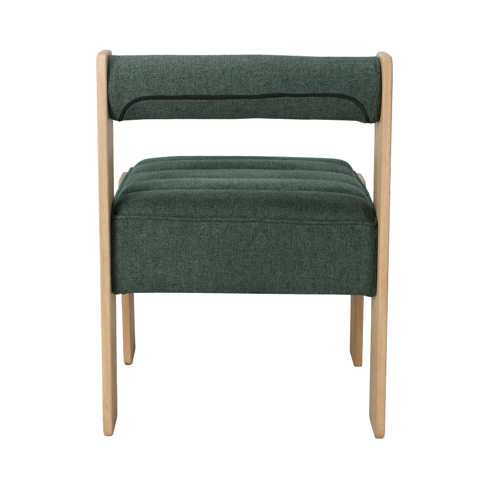 Tagapangulo ng kahoy na goma sa kahoy