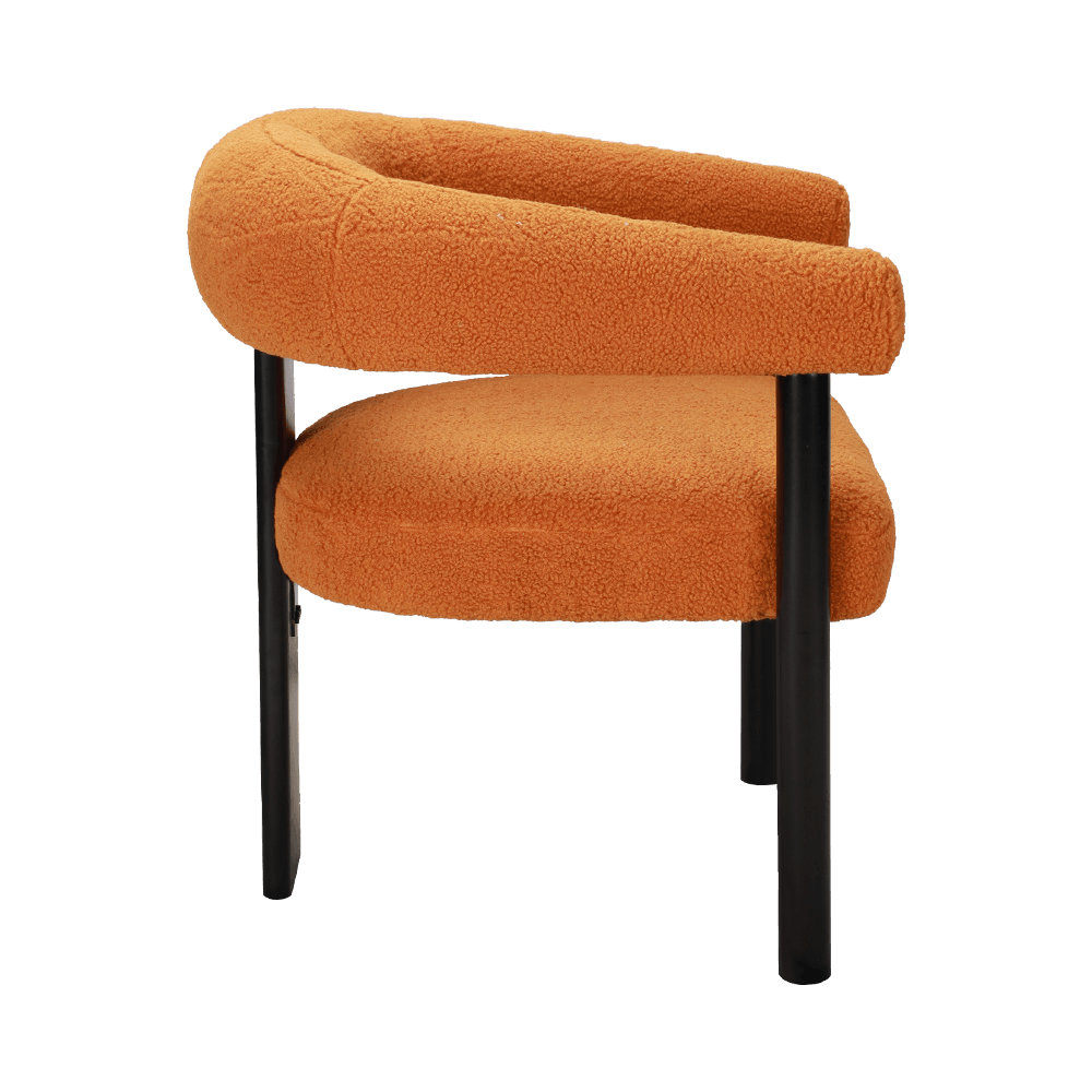 Sponge Cushion Solid Wood Dining Chair