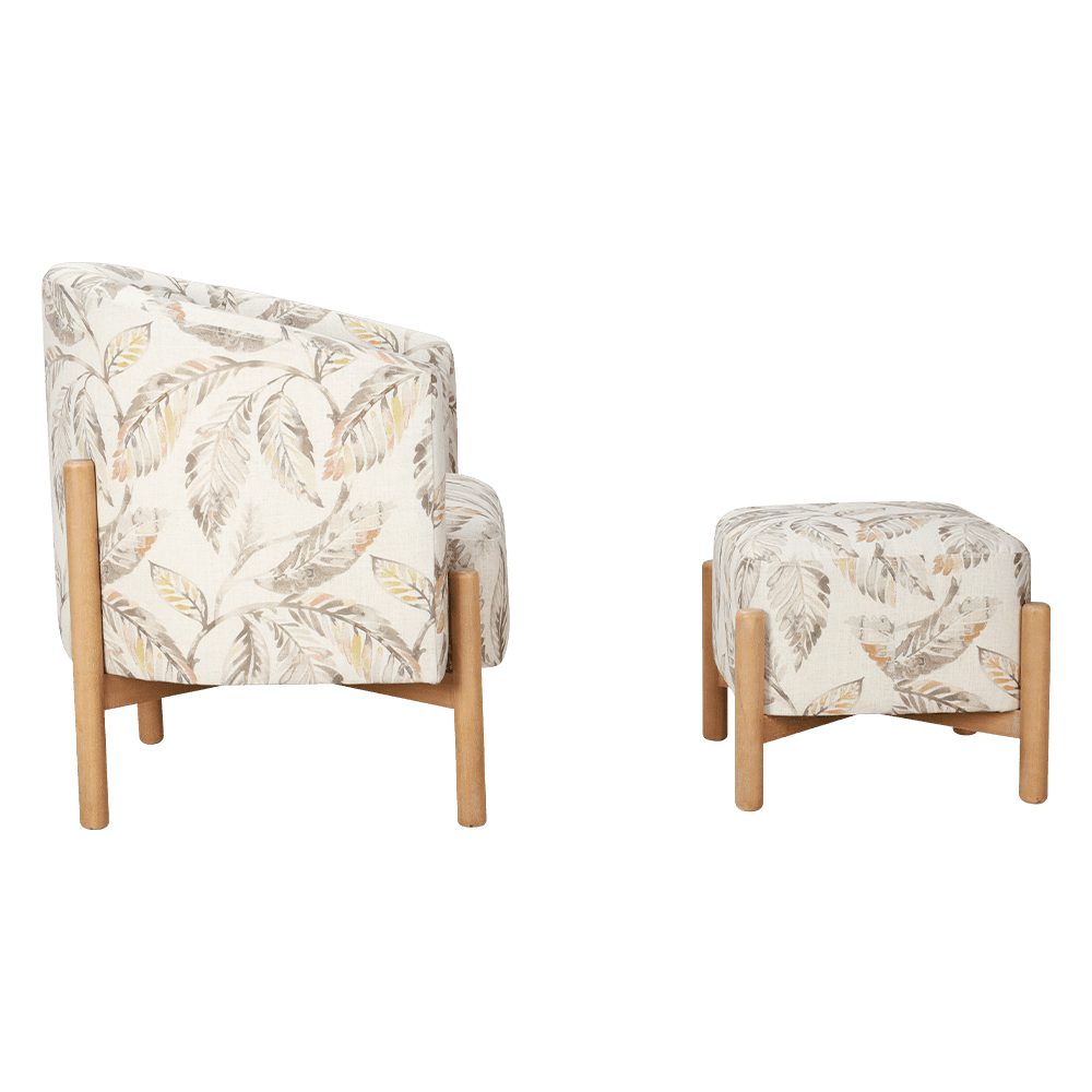 Mataas na Resilience Sponge Cushion Lounge Chair