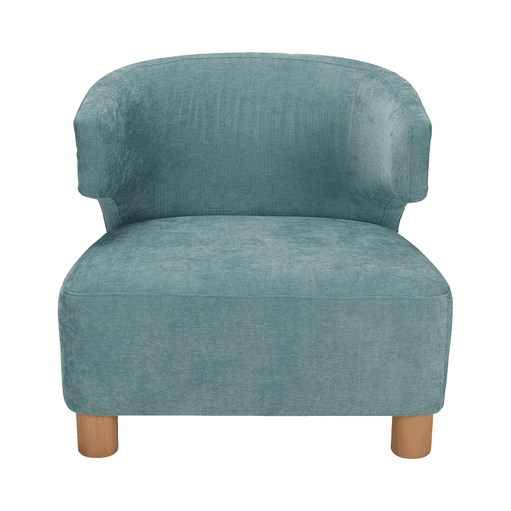 Single lounge chair na may mga armrests