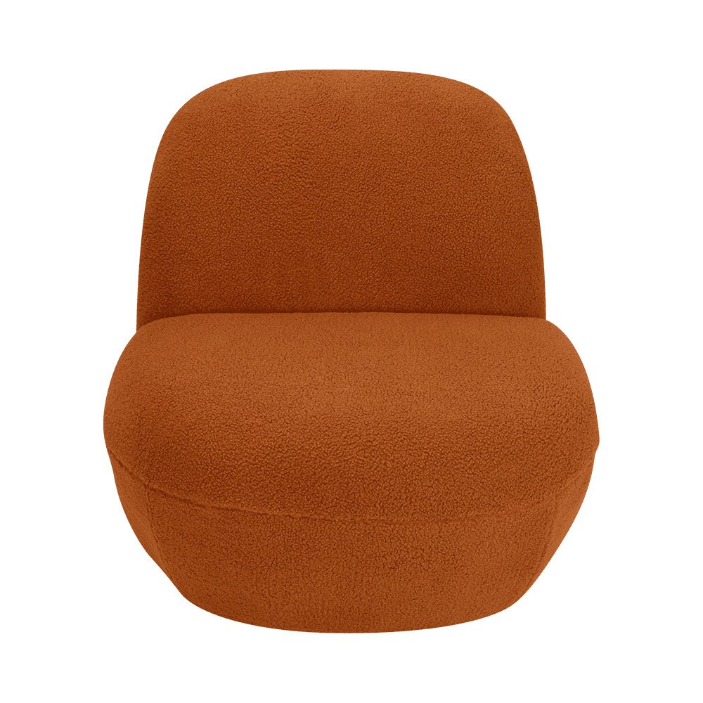 Walang braso na sponge cushion tamad na sofa