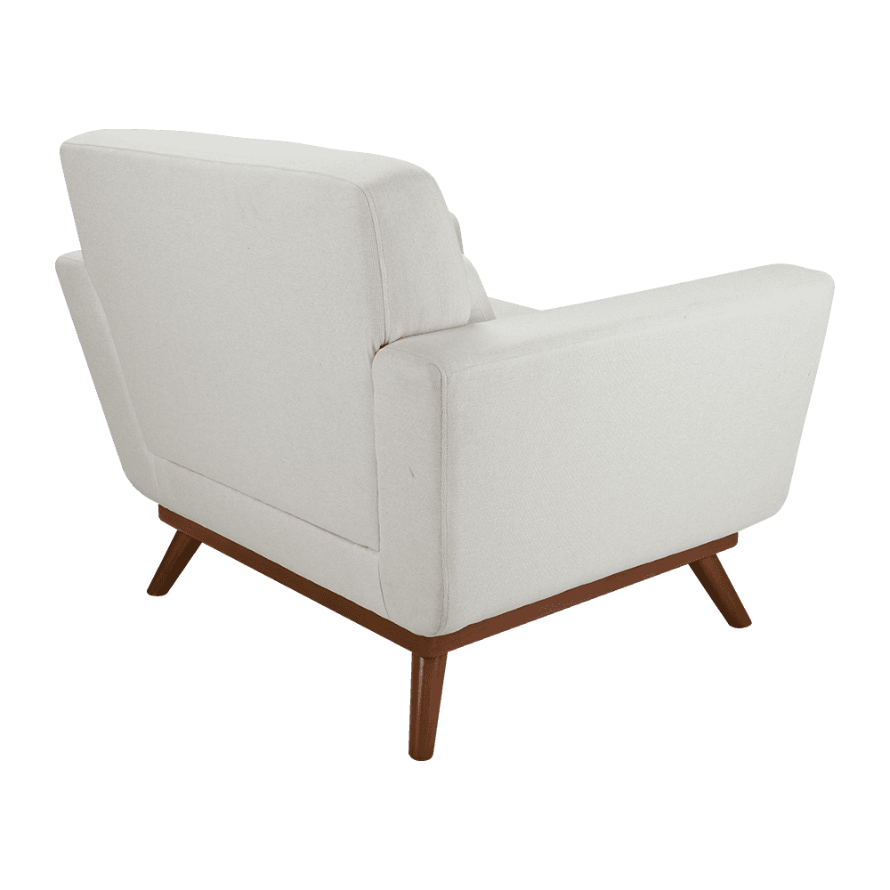 Goma na tela ng kahoy na solong sofa