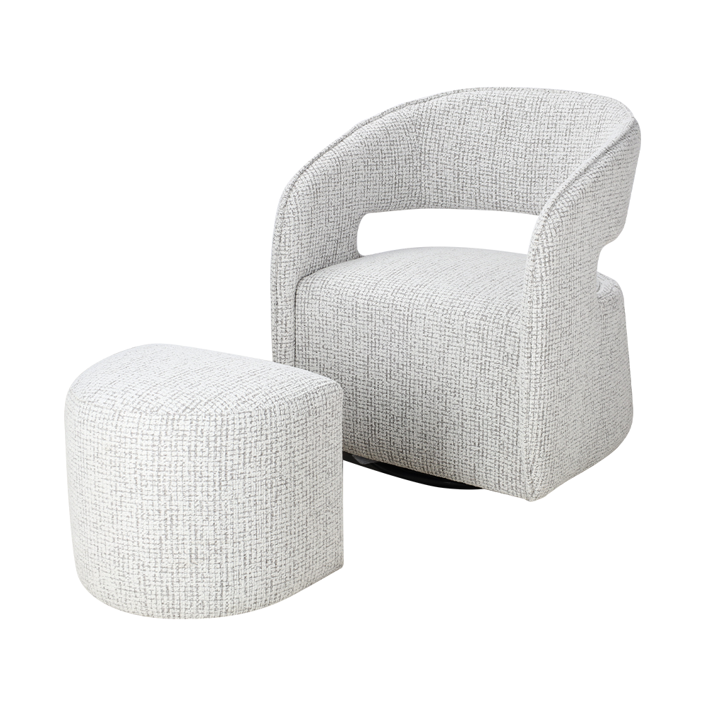Light grey resting chair